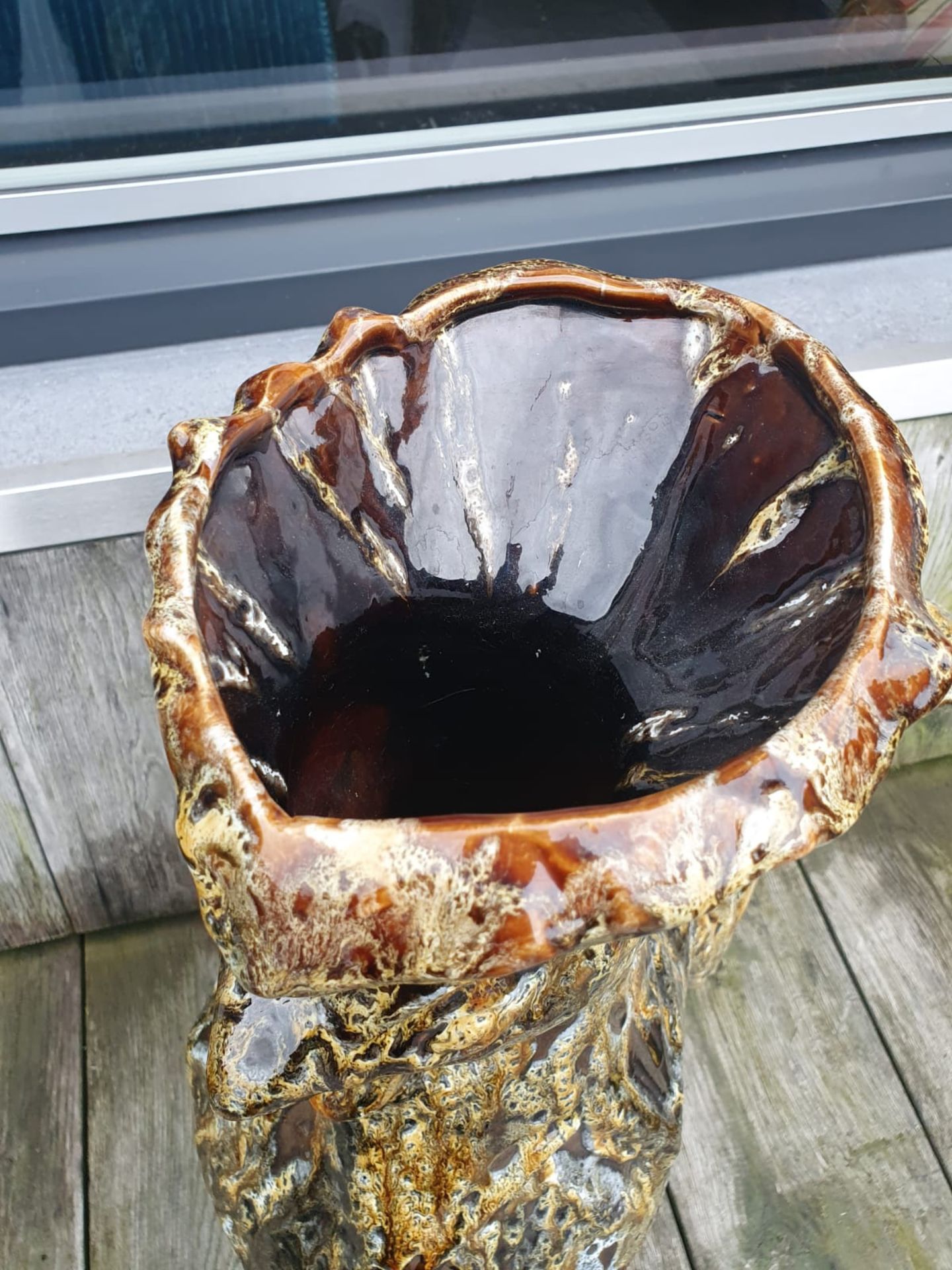 Ceramic Rooster Vase - Image 4 of 5