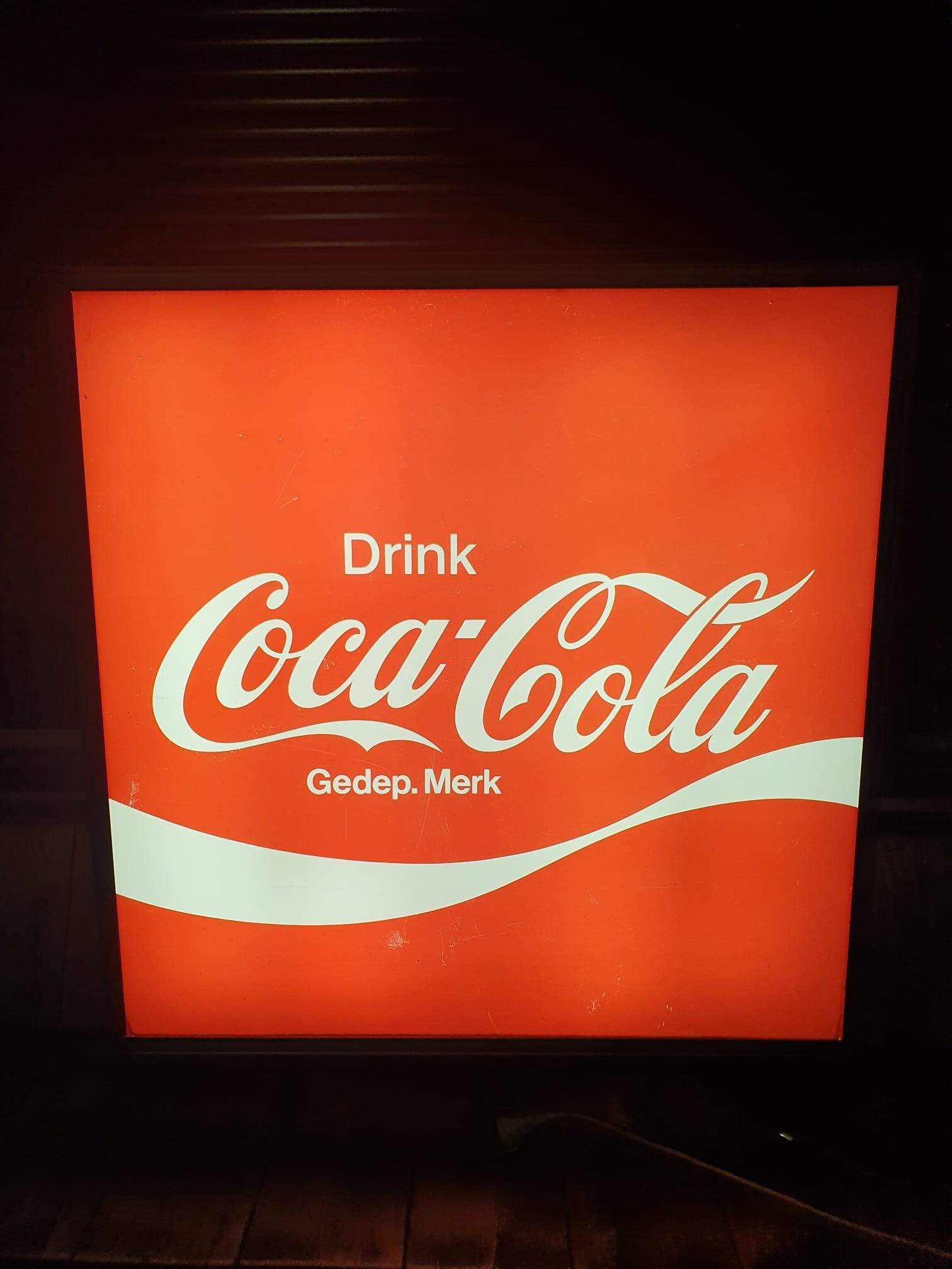 Coca-Cola Double-sided Light Up Sign - Image 6 of 6