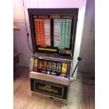 1970s Bally "Lucky Twins" Continental Slot machine