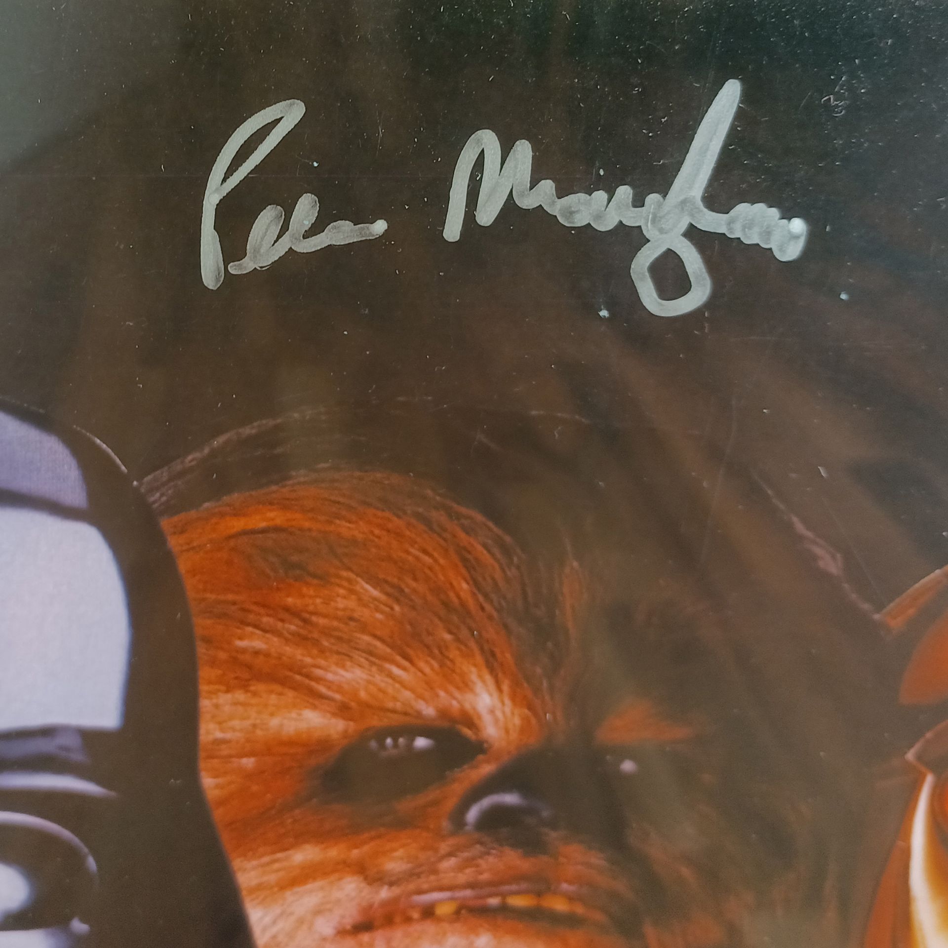 Star Wars Poster Signed by 4 Actors - Bild 7 aus 9