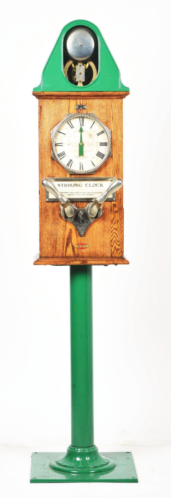 1¢ Striking Clock Mechanical Strength Tester Arcade - Image 2 of 6
