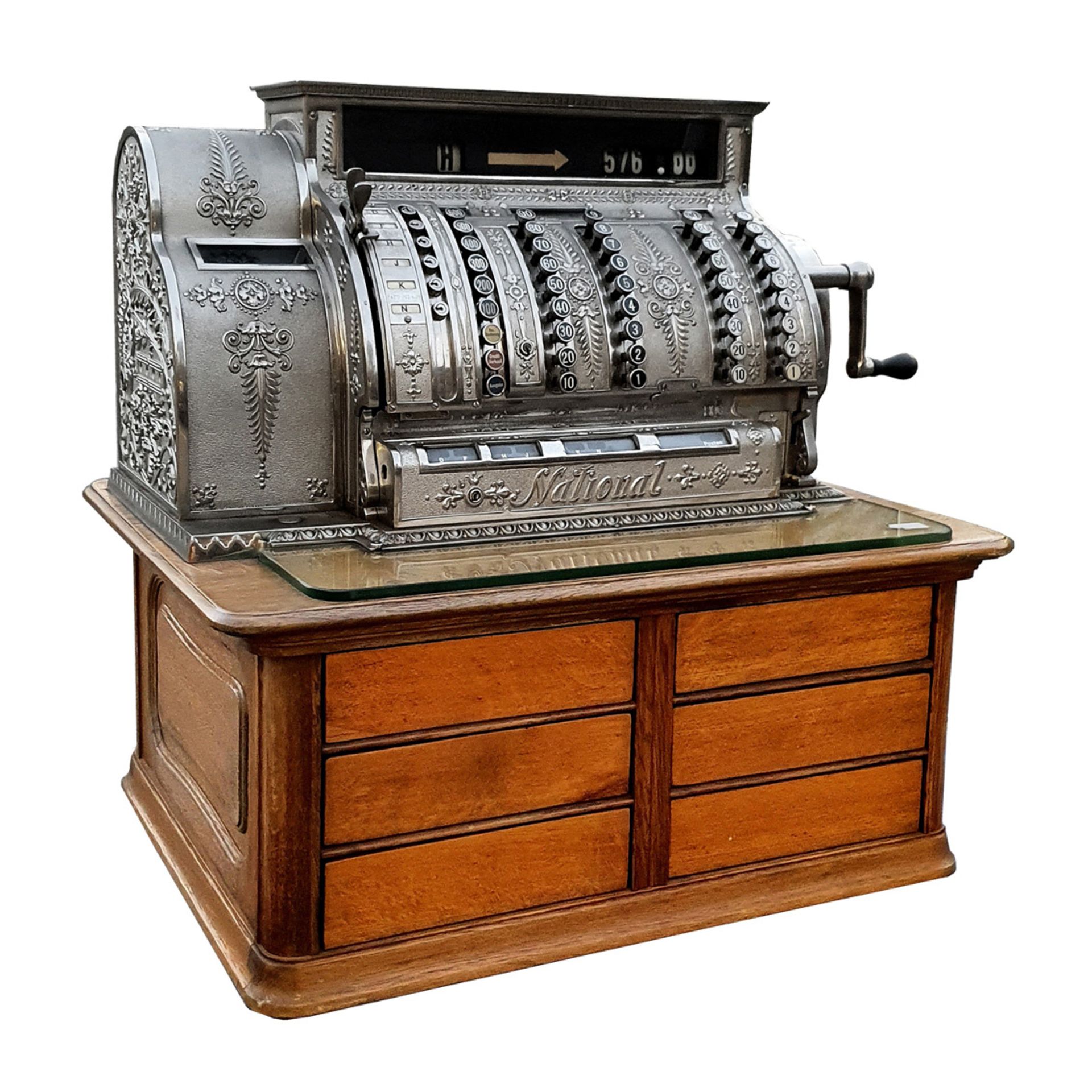 1907 National Cash Register Model 106-6C