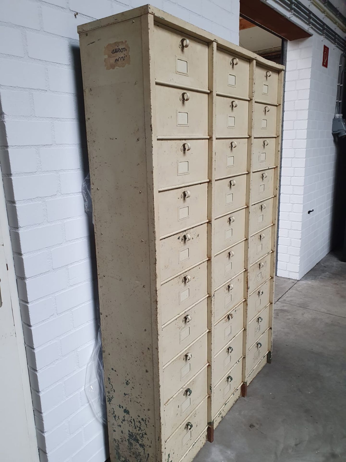 Vintage Strafor Filing Cabinet with 30 Sections - Image 5 of 6