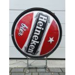 Large Double-Sided Heineken Light Up Sign