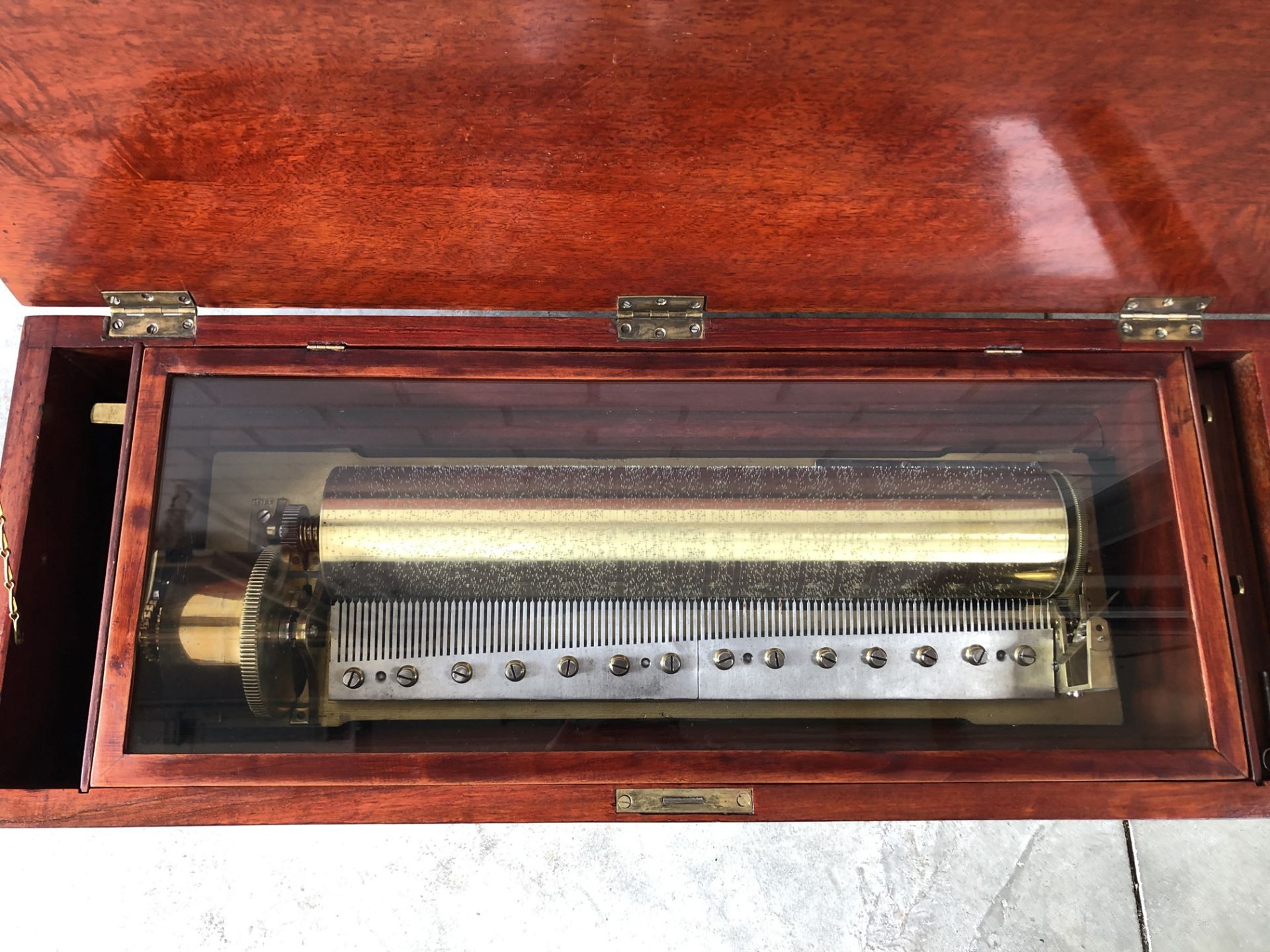 Overture Music Box Case with an Unknown Mechanism - Image 4 of 6