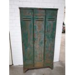 Vintage Strafor Locker with 3 Sections