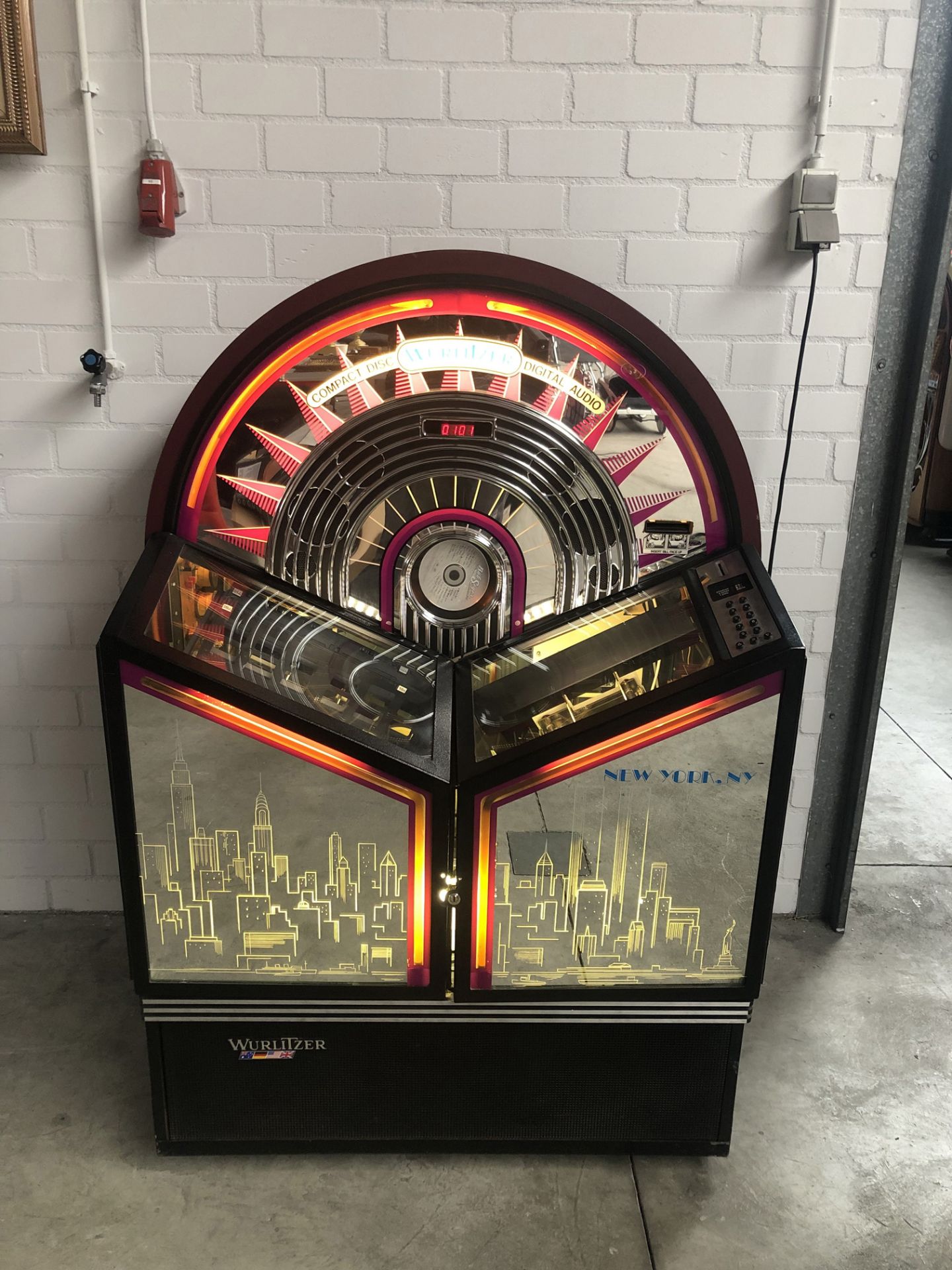 Wurlitzer New York CD Jukebox