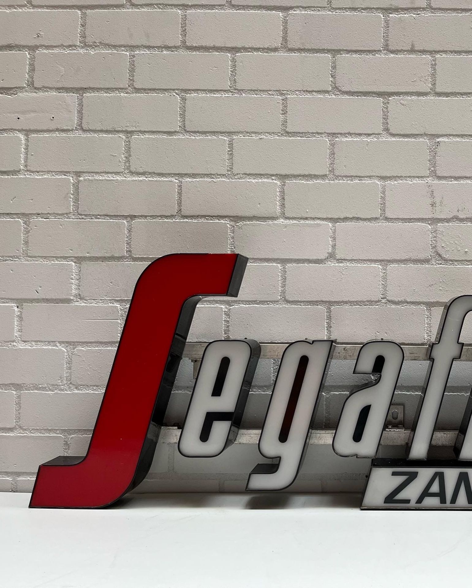 Segafredo Zanetti Front Lit Channel Letters Sign - Image 4 of 9