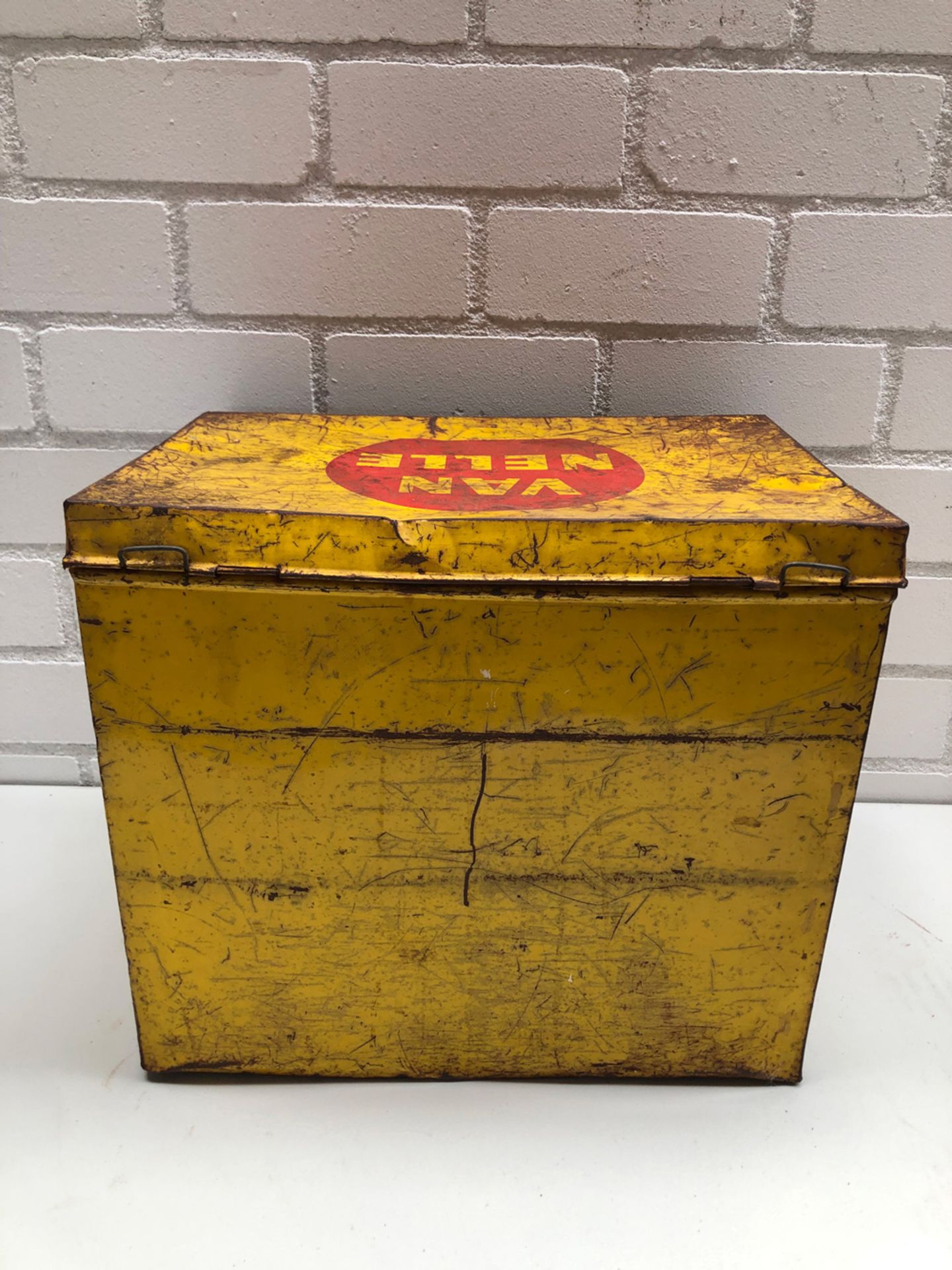 Dutch Van Nelle Tin Coffee Box  - Image 4 of 5
