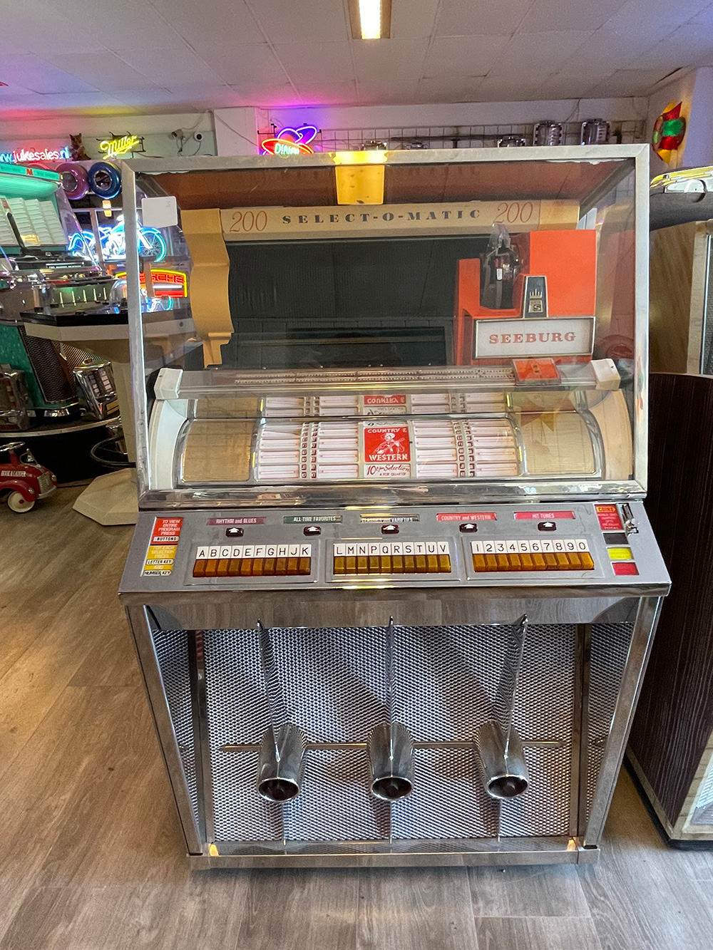 1957 Seeburg Model KD200 Jukebox