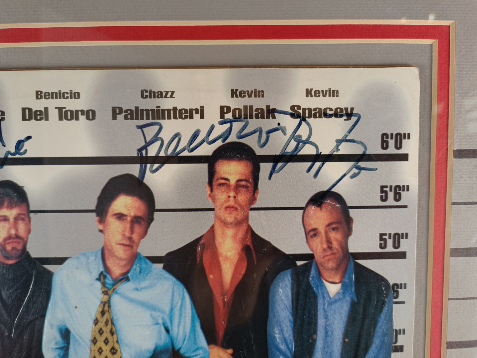 Framed The Usual Suspects Movie Poster Signed by Main Actors - Bild 4 aus 5