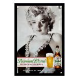 Original Dutch Grolsch Beer Marilyn Monroe Poster