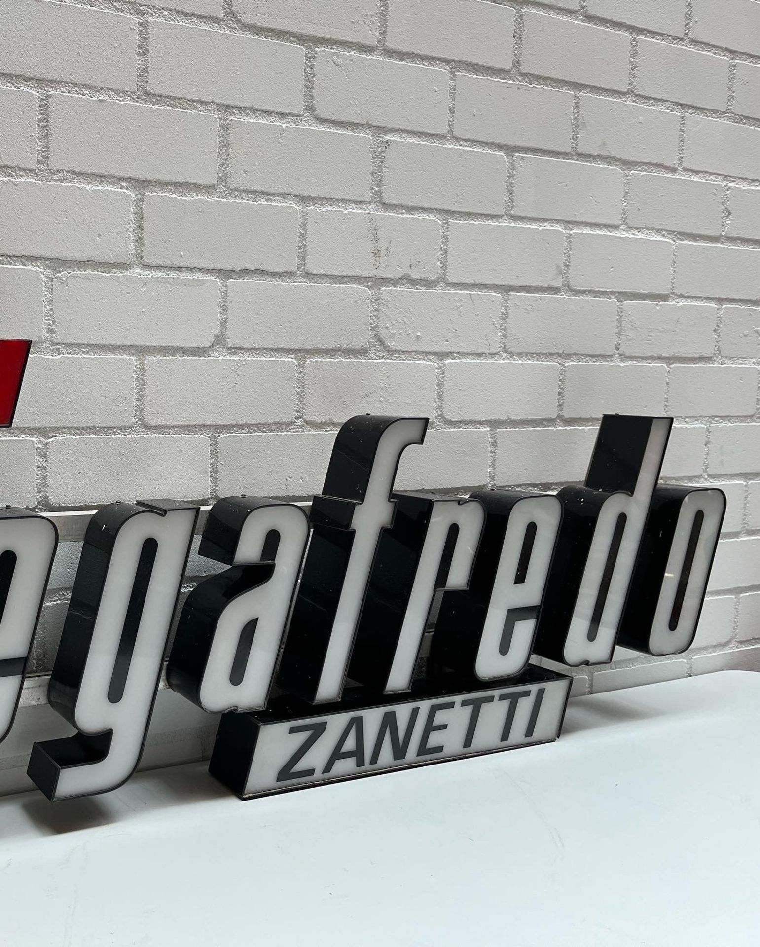 Segafredo Zanetti Front Lit Channel Letters Sign - Image 3 of 9