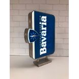 2-Sided Bavaria Light-Up Advertising Sign