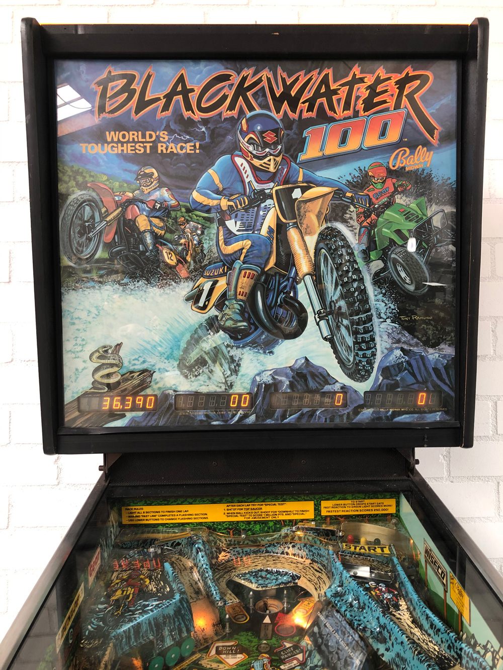 1988 Bally Midway Blackwater 100 Pinball Machine - Bild 4 aus 20