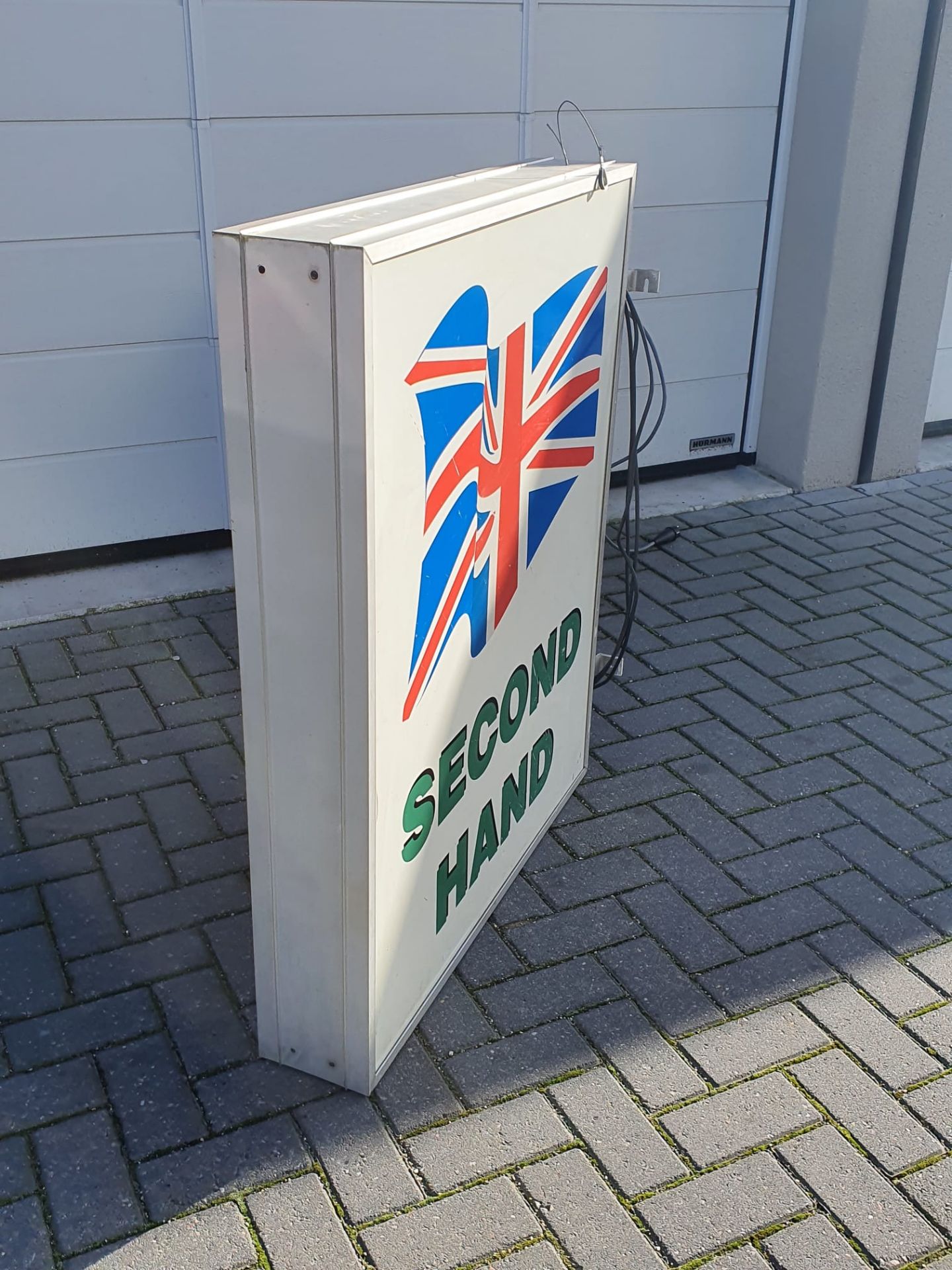 Union Jack Second Hand Light Up Sign - Image 2 of 4