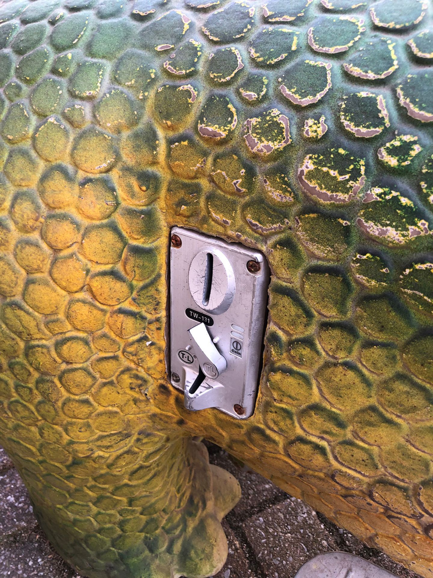 Children's Fairground Coin-Op Triceratops Attraction - Image 9 of 10