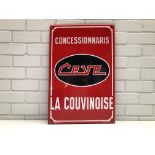 Belgian Enamel sign "Ceve la Couvinoise"