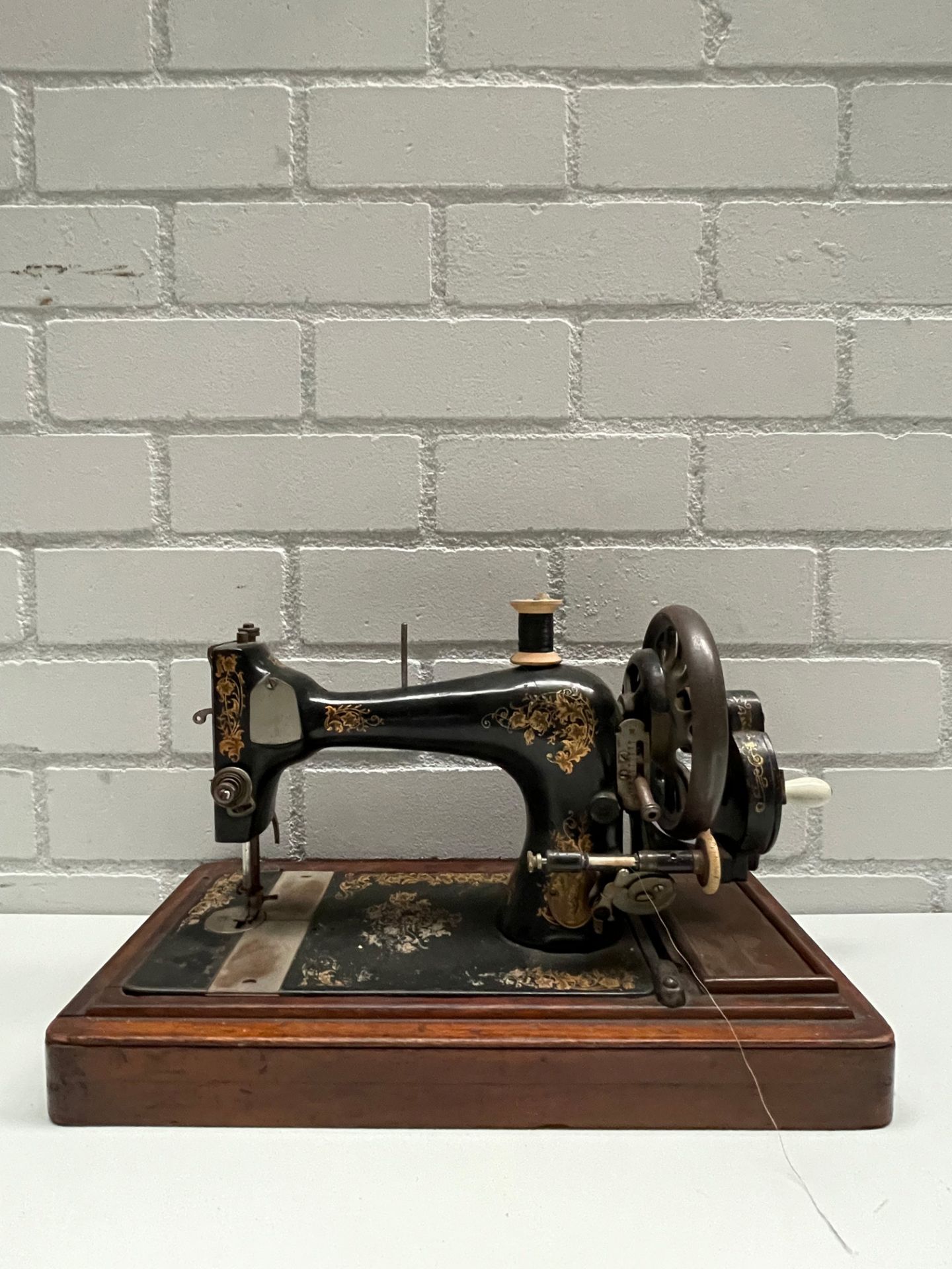 Vintage Cast Iron Sewing Machine