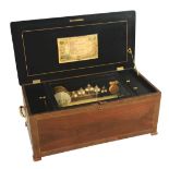 Swiss 12 Tune Orchestrial Music Box