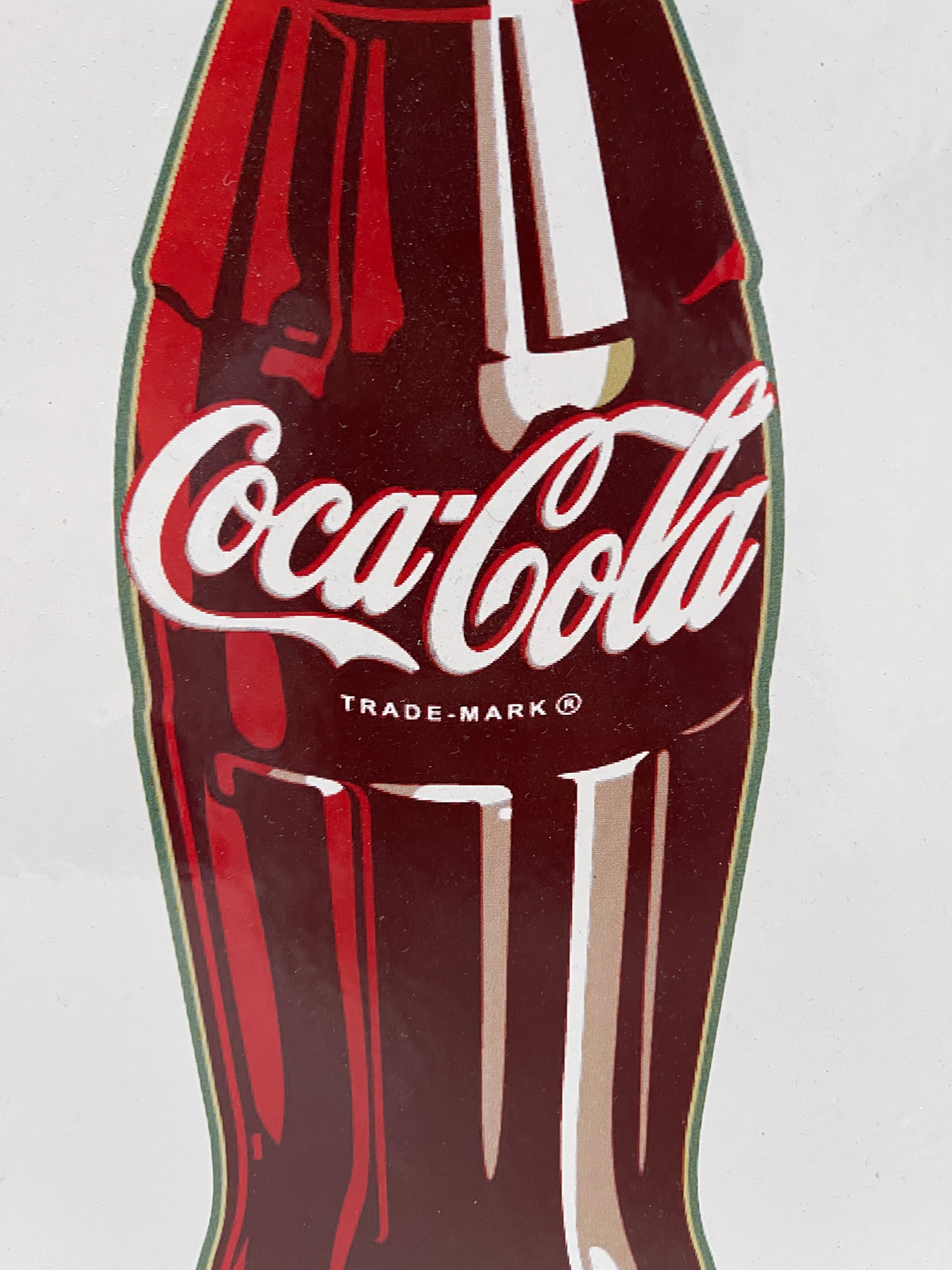 Reproduction Coca-Cola Bottle Enamel Sign - Image 4 of 5