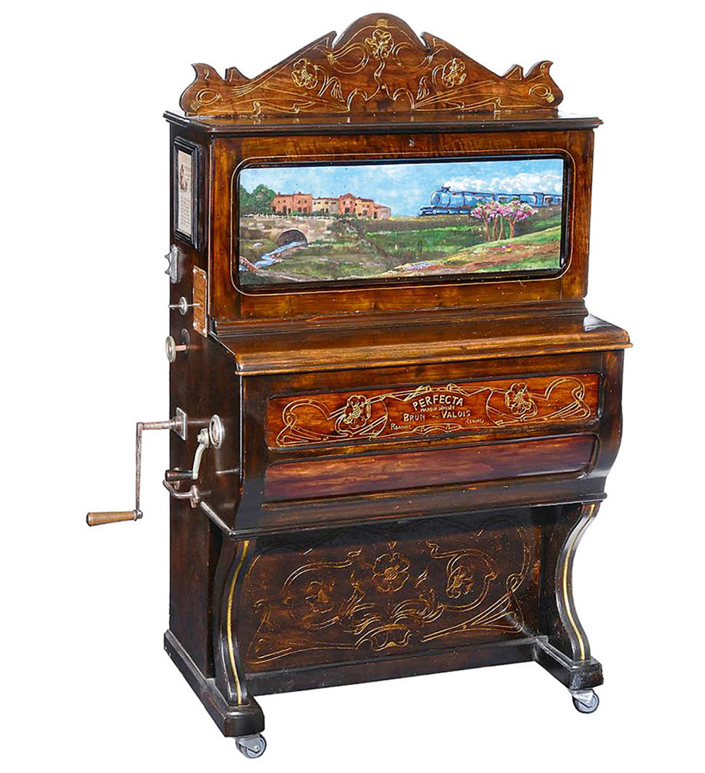 French Barrel Piano - "Baby Piano" ca. 1920