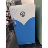 1957 Frigeavia Volkswagen Refrigerator in Matt Cream & Blue Colors