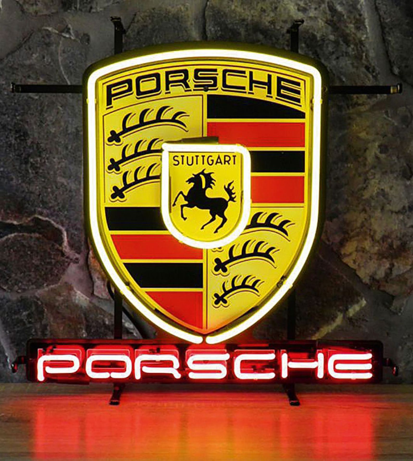 Brand New Small Porsche Neon Sign 