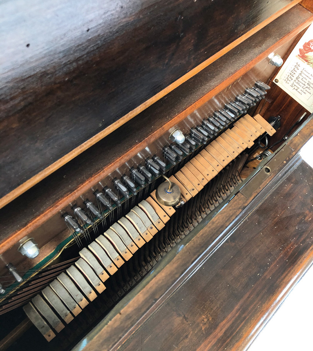 French Barrel Piano - "Baby Piano" ca. 1920 - Image 5 of 8