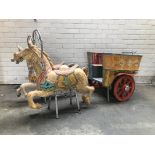 Original Bernard van Guyse Carriage with Two Horses.