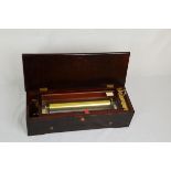 Swiss Cylinder Music Box ca. 1870