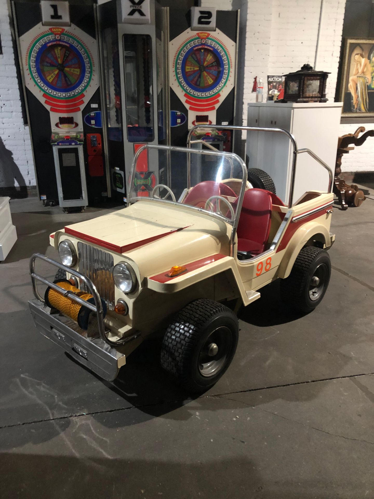 Rare 1988 Autopede Carousel Jeep Type 2 - Image 2 of 5