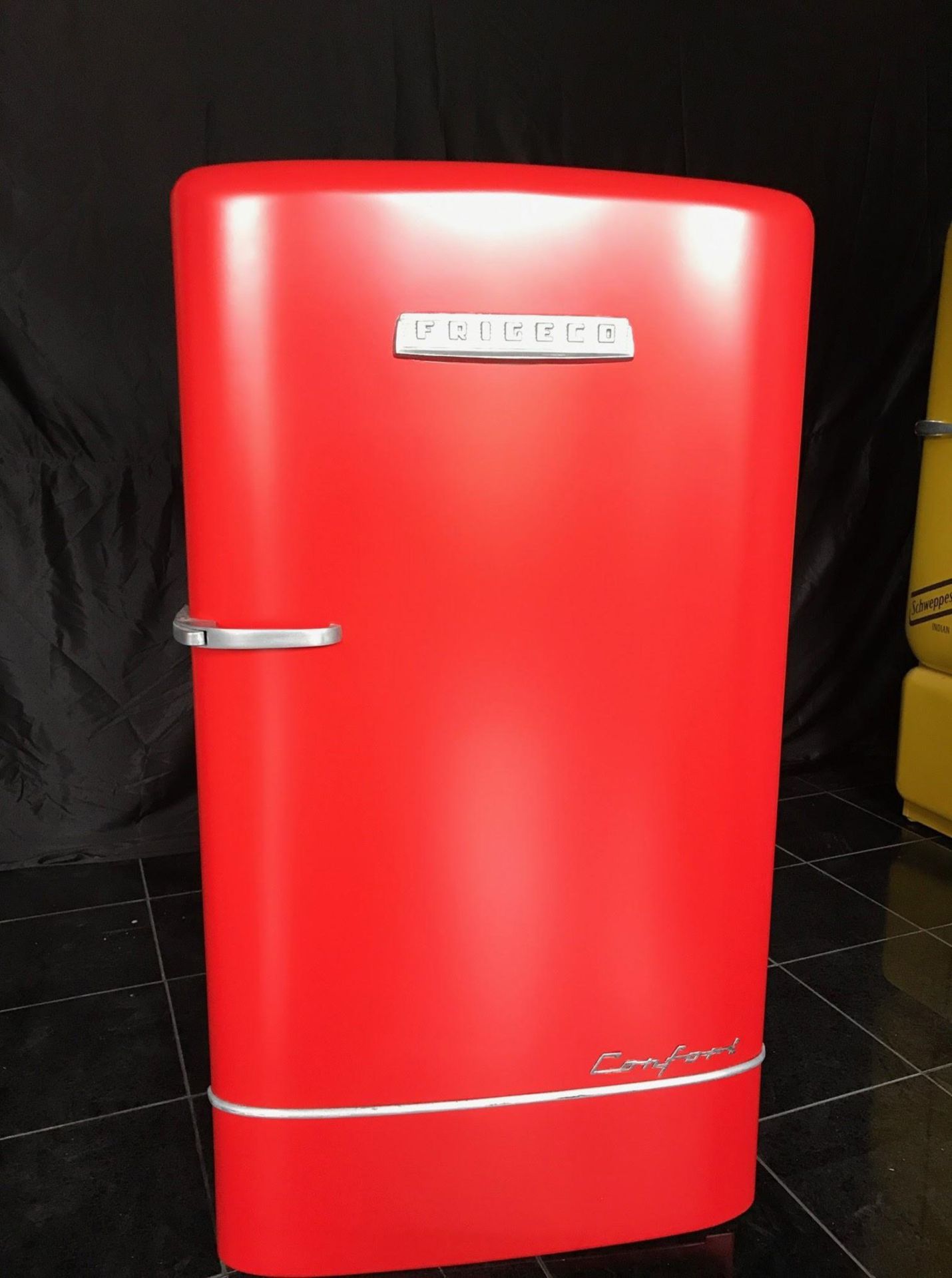 1957 Frigeco Refrigerator in Matt Red Color