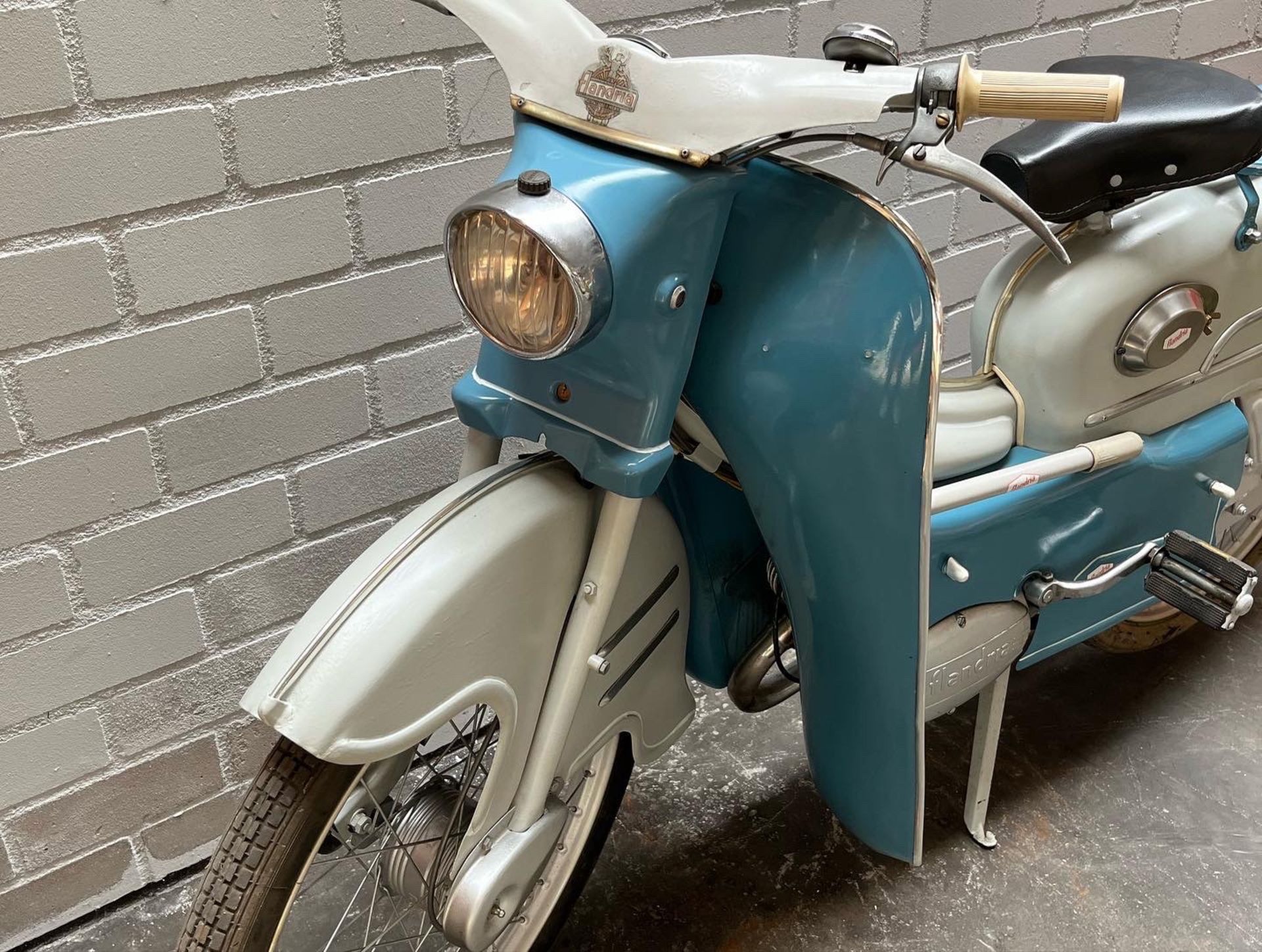 Vintage Flandria 49cc Moped ca. 1960s - Image 2 of 10