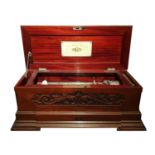 MF Ideal Sublime Harmonie Music Box with 4 Interchangeable Cylinders