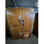 1957 Frigidaire Solid Oak Refrigerator