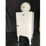 1930 G.E. Refrigerator in Glossy White Color