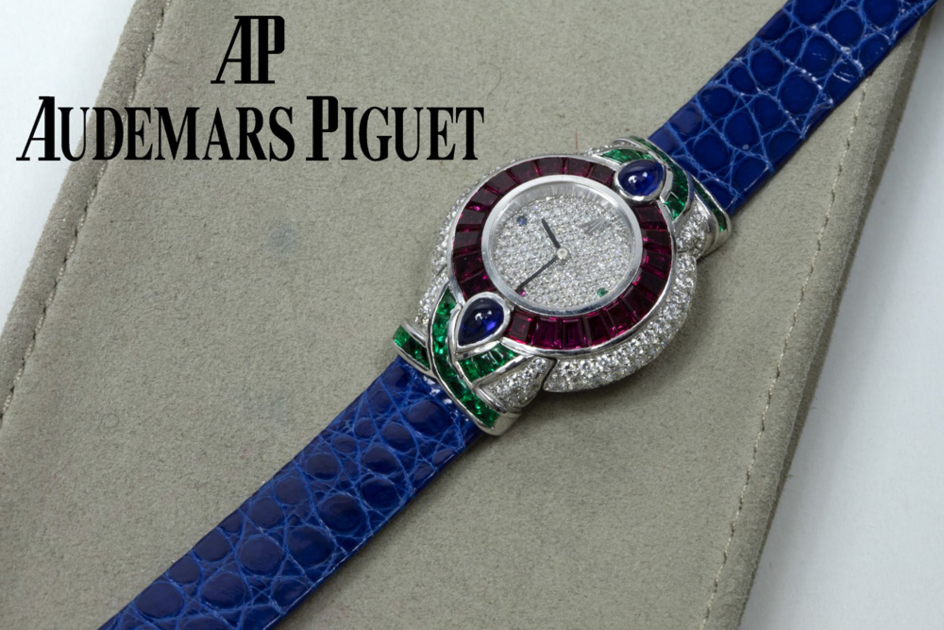 unique completely original "Audemars Piguet N° One" marked ladies' wristwatch (ref : D 48397) in - Image 2 of 3