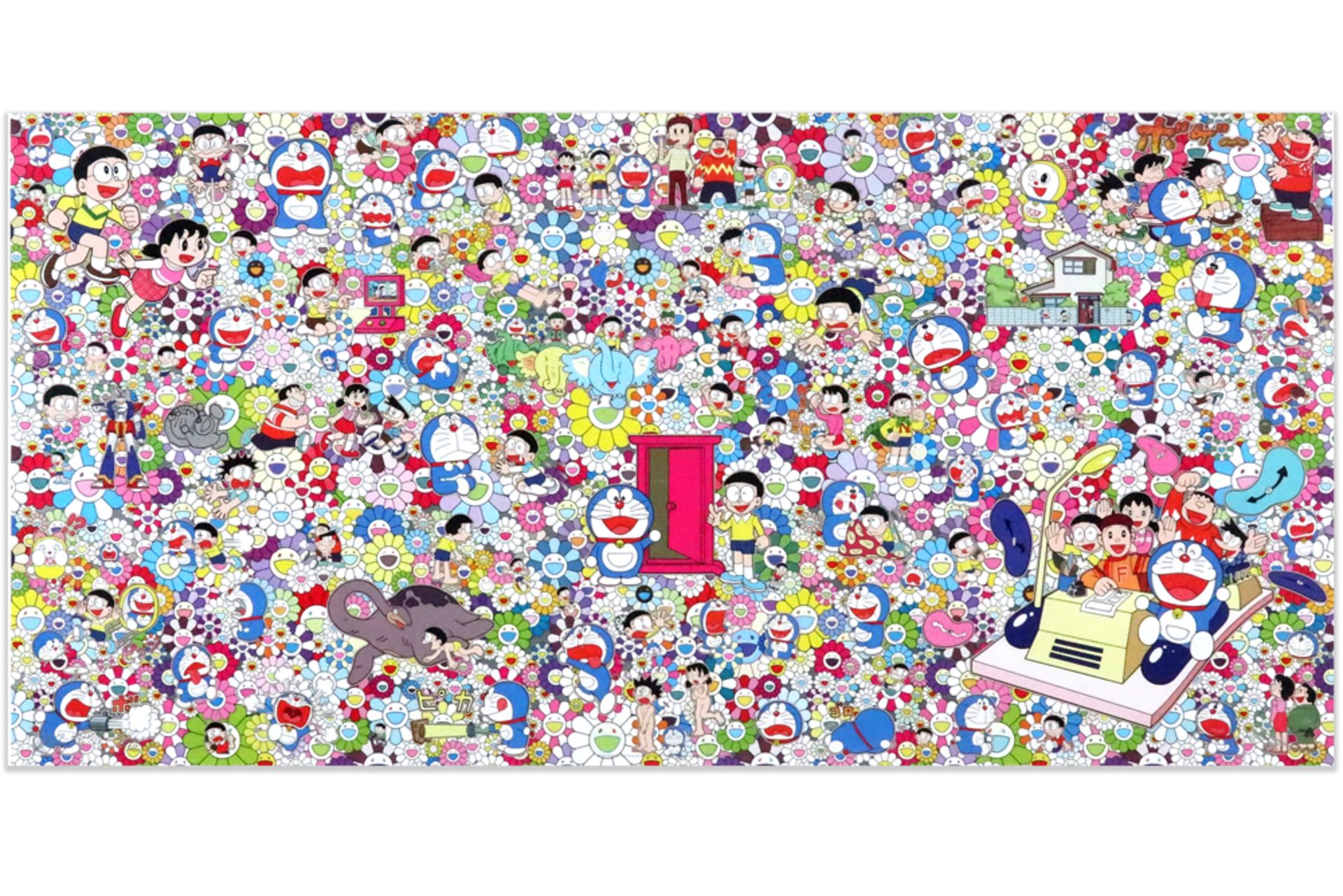 Takashi Murakami "That Sounds Good, I Hope You Can Do That" offset lithograph printed in colors -