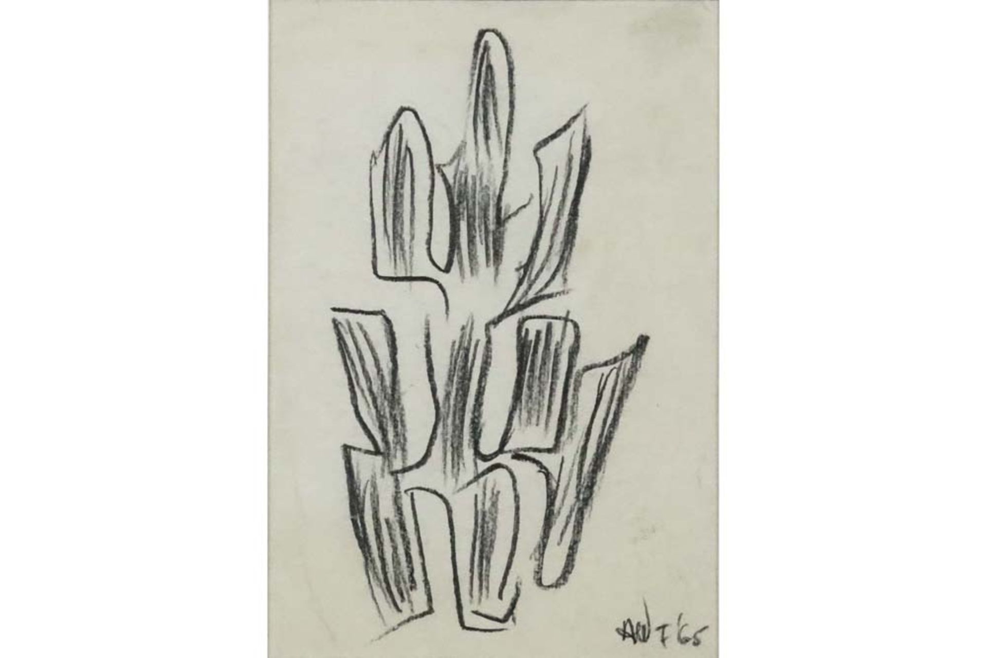 three Willy Anthoons drawings - with his monogram and two are dated (19)65 || ANTHOONS WILLY (1911 - - Bild 6 aus 10