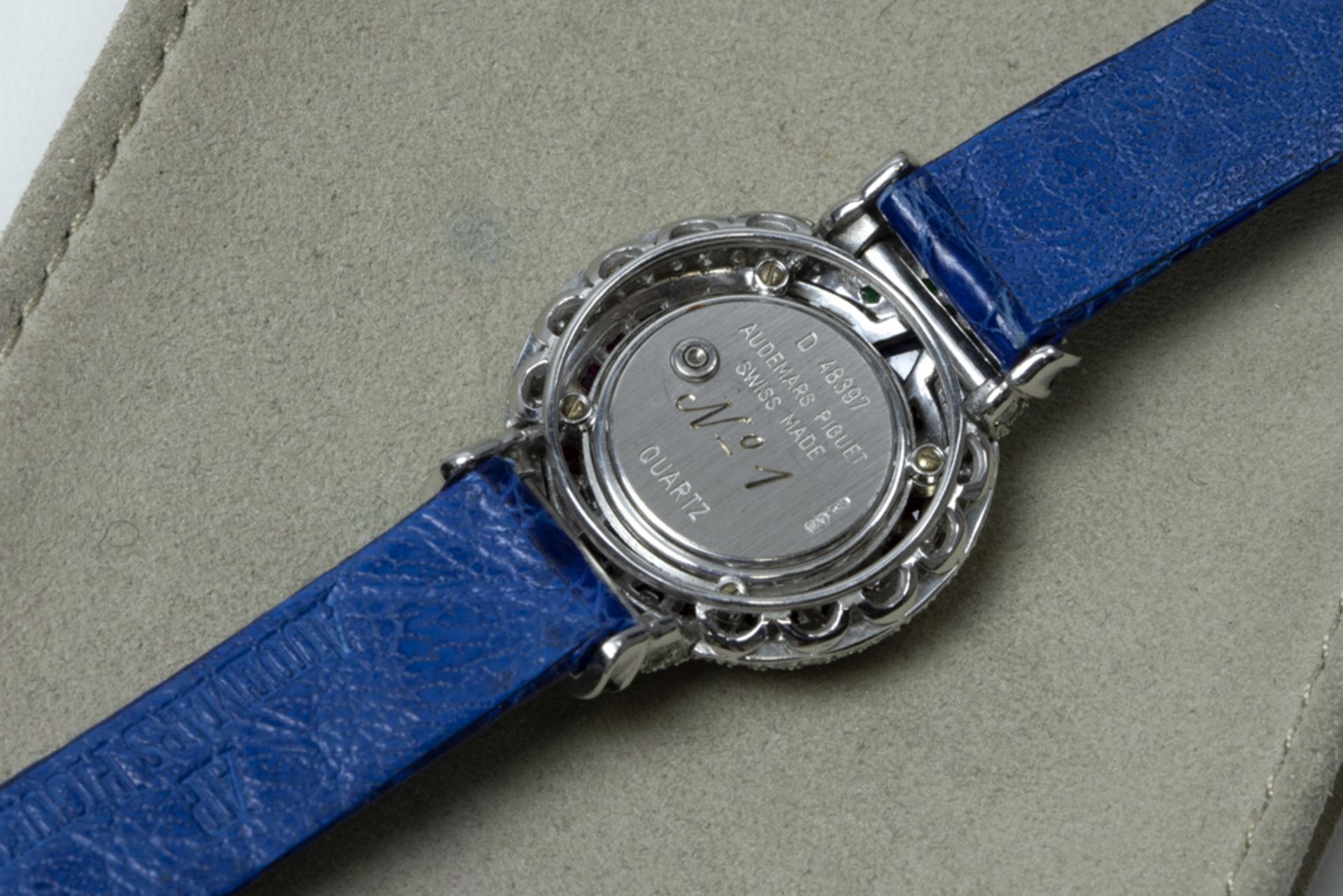 unique completely original "Audemars Piguet N° One" marked ladies' wristwatch (ref : D 48397) in - Image 3 of 3