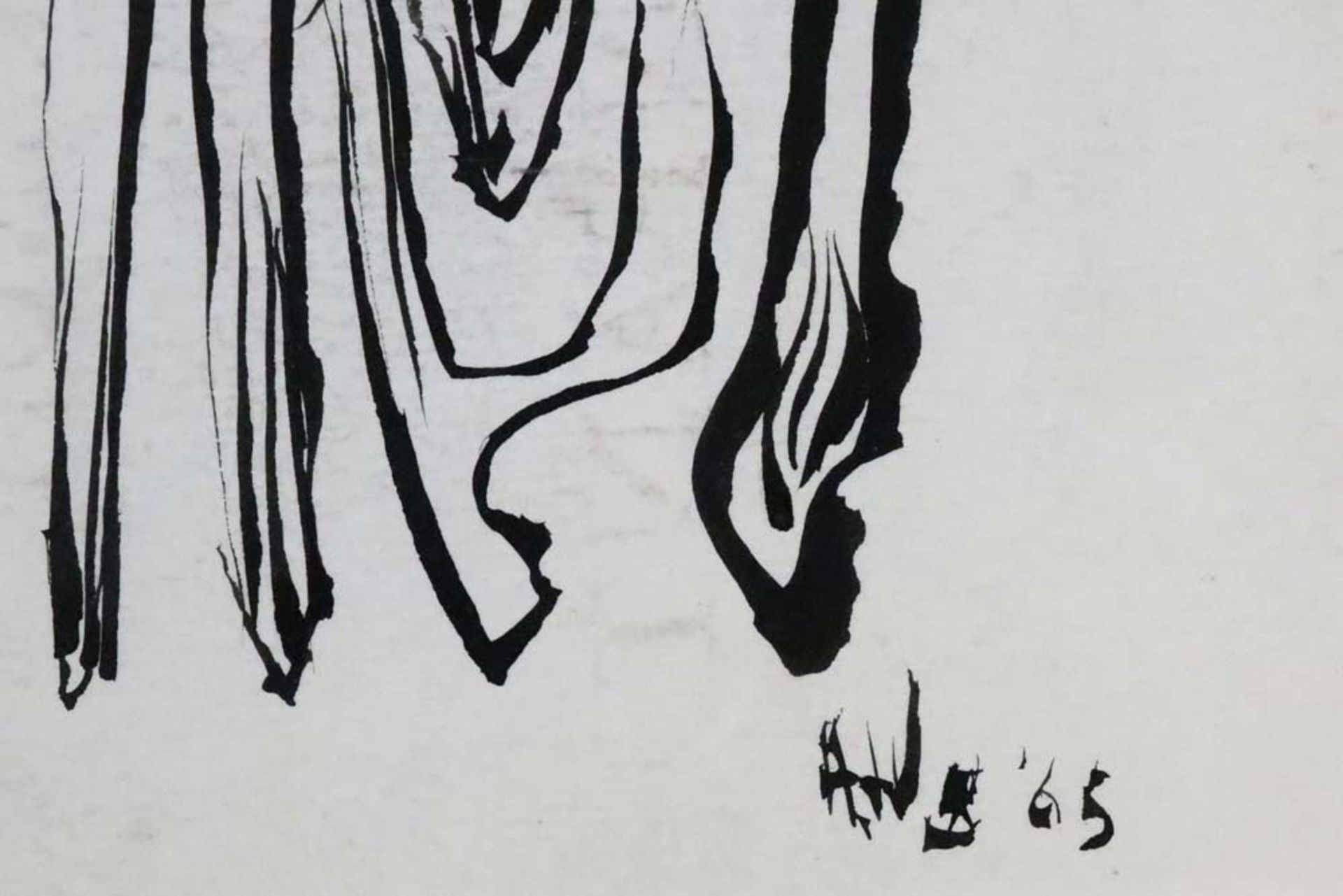 three Willy Anthoons drawings - with his monogram and two are dated (19)65 || ANTHOONS WILLY (1911 - - Bild 4 aus 10