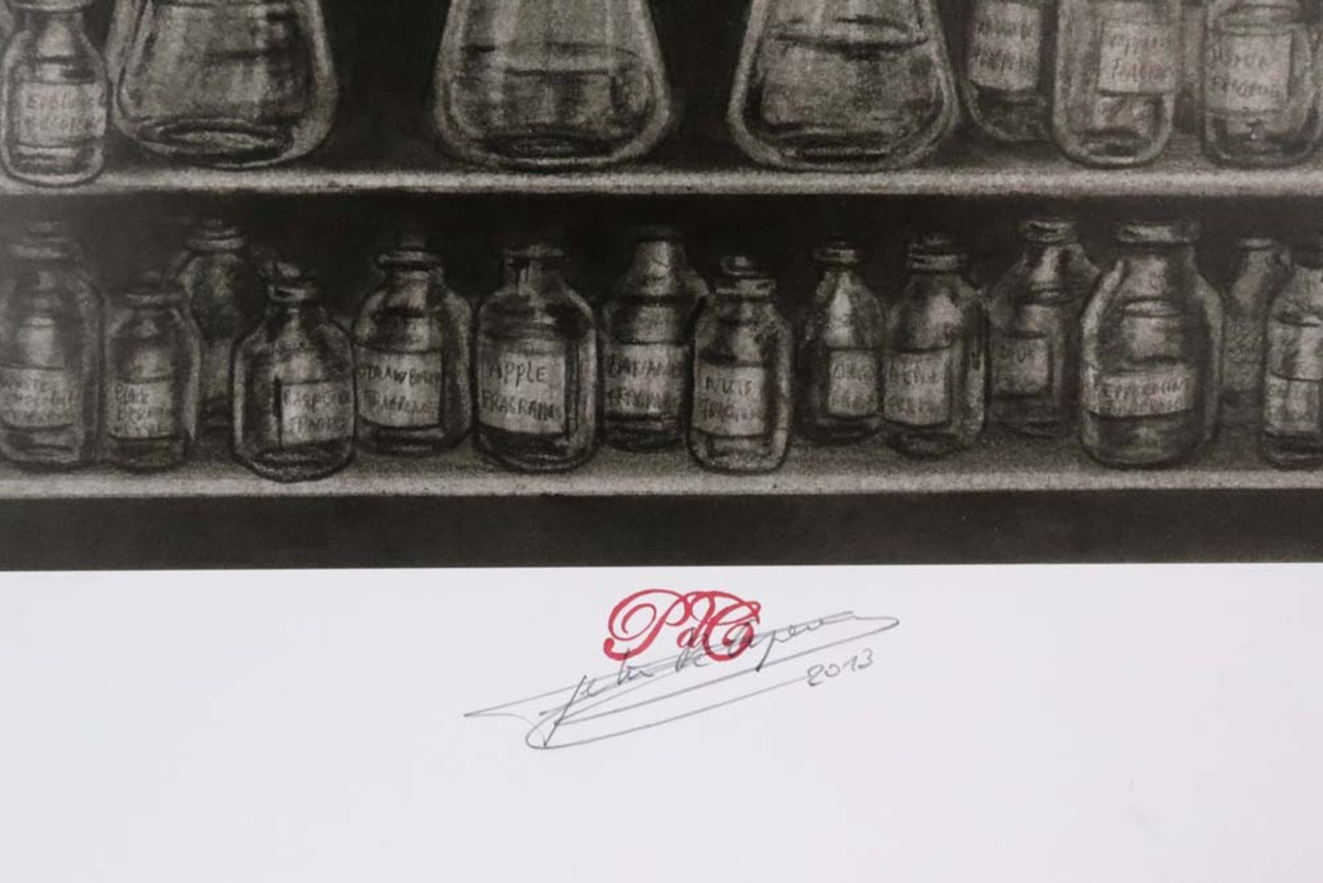 Peter de Cupere signed "Miniature Laboratory" triptych with prints dated 2013 || DE CUPERE - Bild 7 aus 7