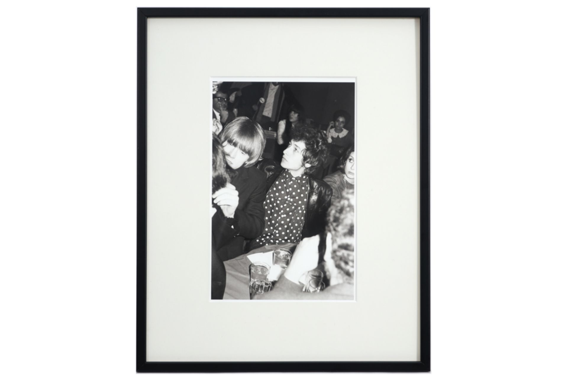 Jack Robinson signed estate print with a portrait of Bob Dylan (dd November 1965) || ROBINSON - Bild 3 aus 3