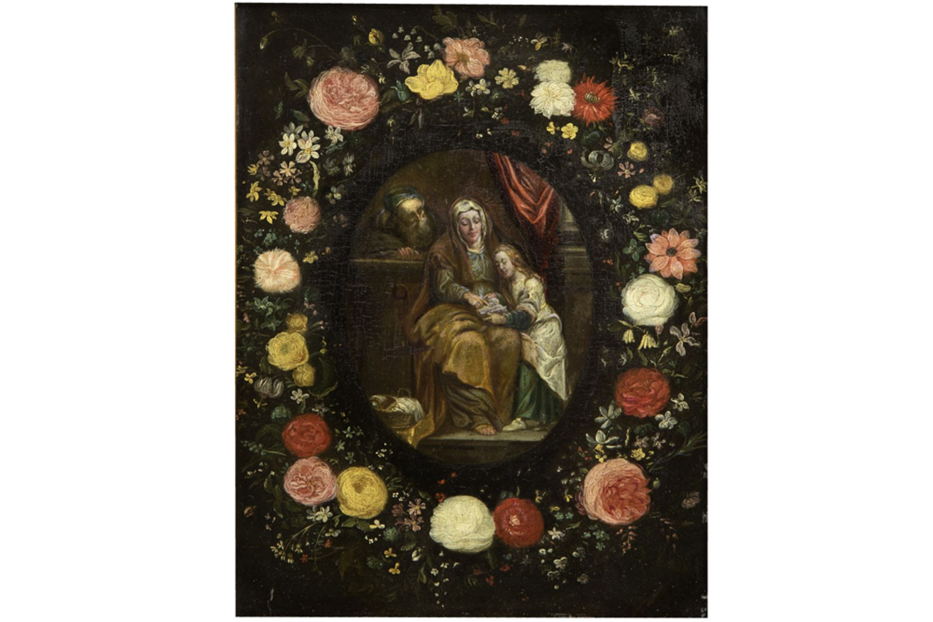 17th Cent. Flemish oil on copper in the style of/by a follower of Jan van Kessel and van Baelen ||
