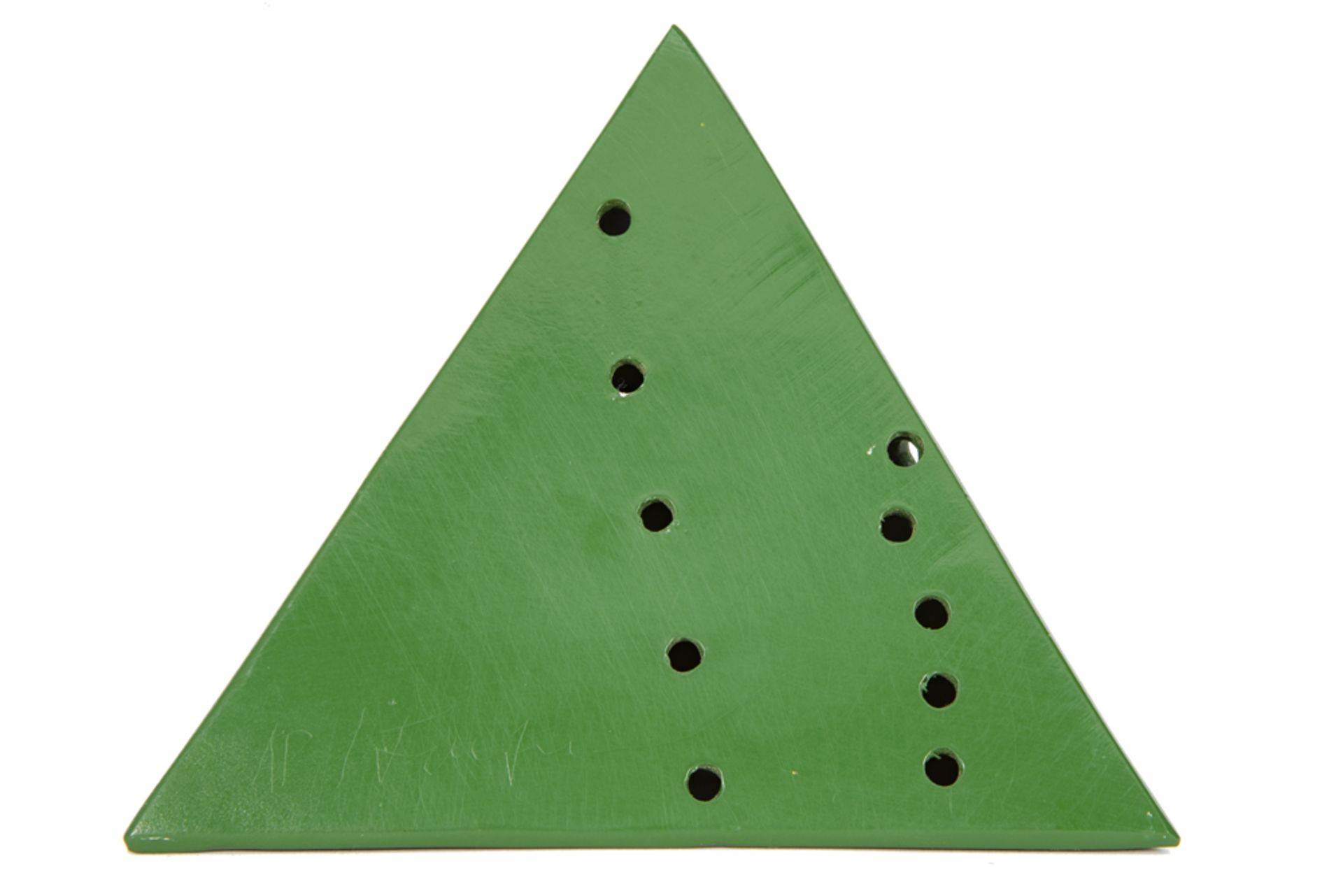 Lucio Fontana signed and numbered AP sculpture in metal "Pyramid" || FONTANA LUCIO (1899-1968) - Image 2 of 6