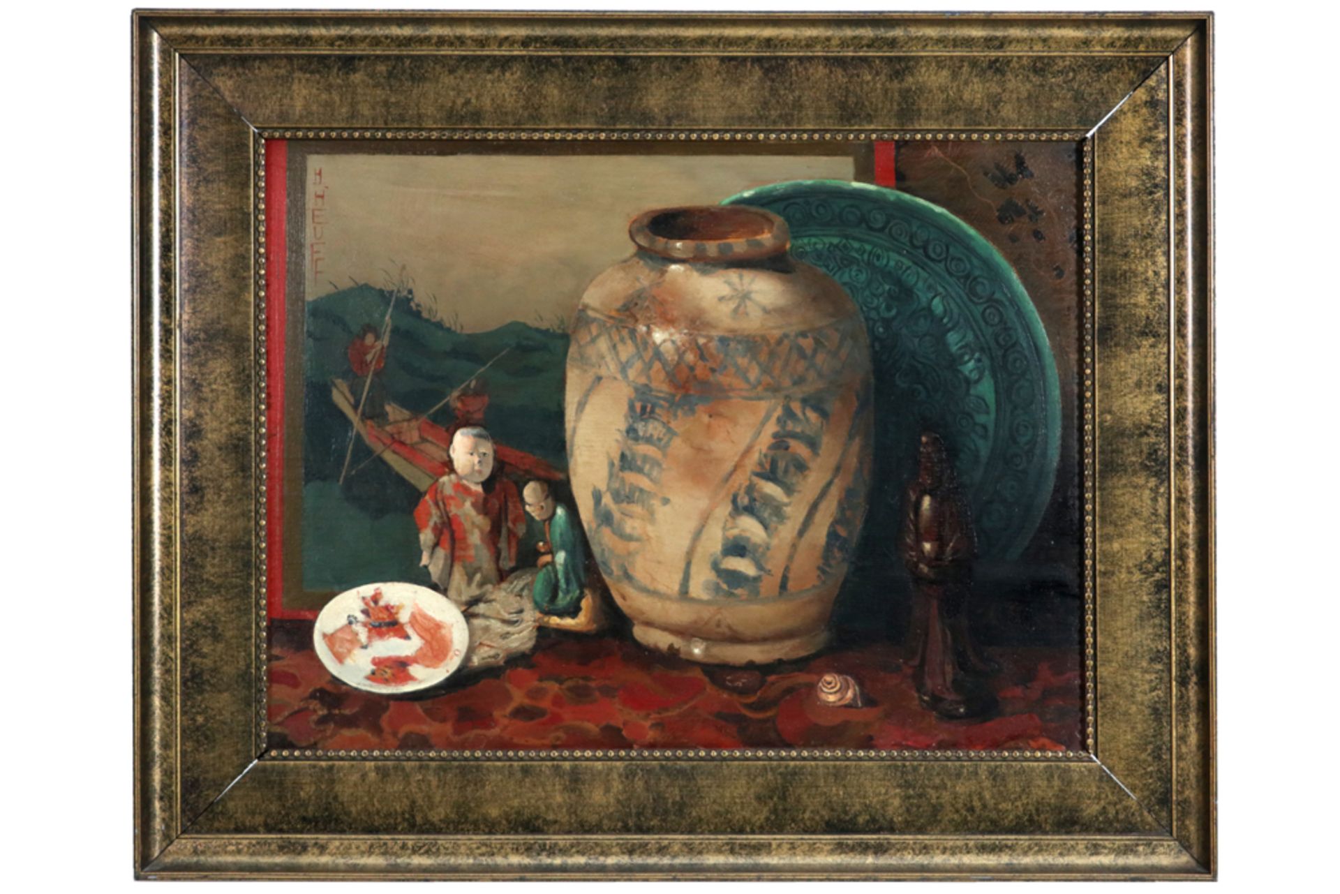 early 20th Cent. oil on panel - signed Herman Heuff || HEUFF HERMAN (1875 - 1945) olieverfschilderij - Bild 3 aus 5