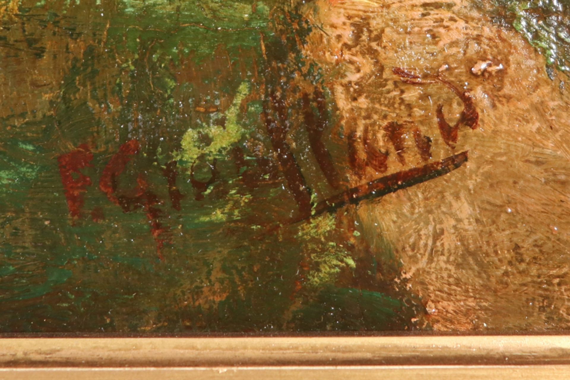 19th/20th Cent. Dutch oil on canvas - signed Rob Graafland || GRAAFLAND ROB (1875 - 1940) - Bild 2 aus 4