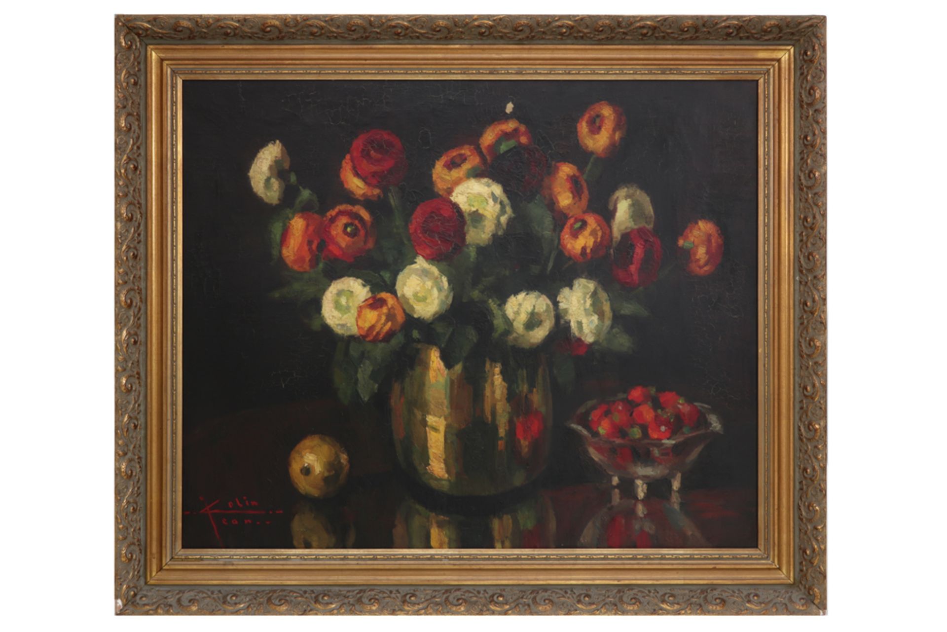 20th Cent. Belgian oil on canvas - signed Jean Colin || COLIN JEAN (1881 - 1961) - Image 3 of 4