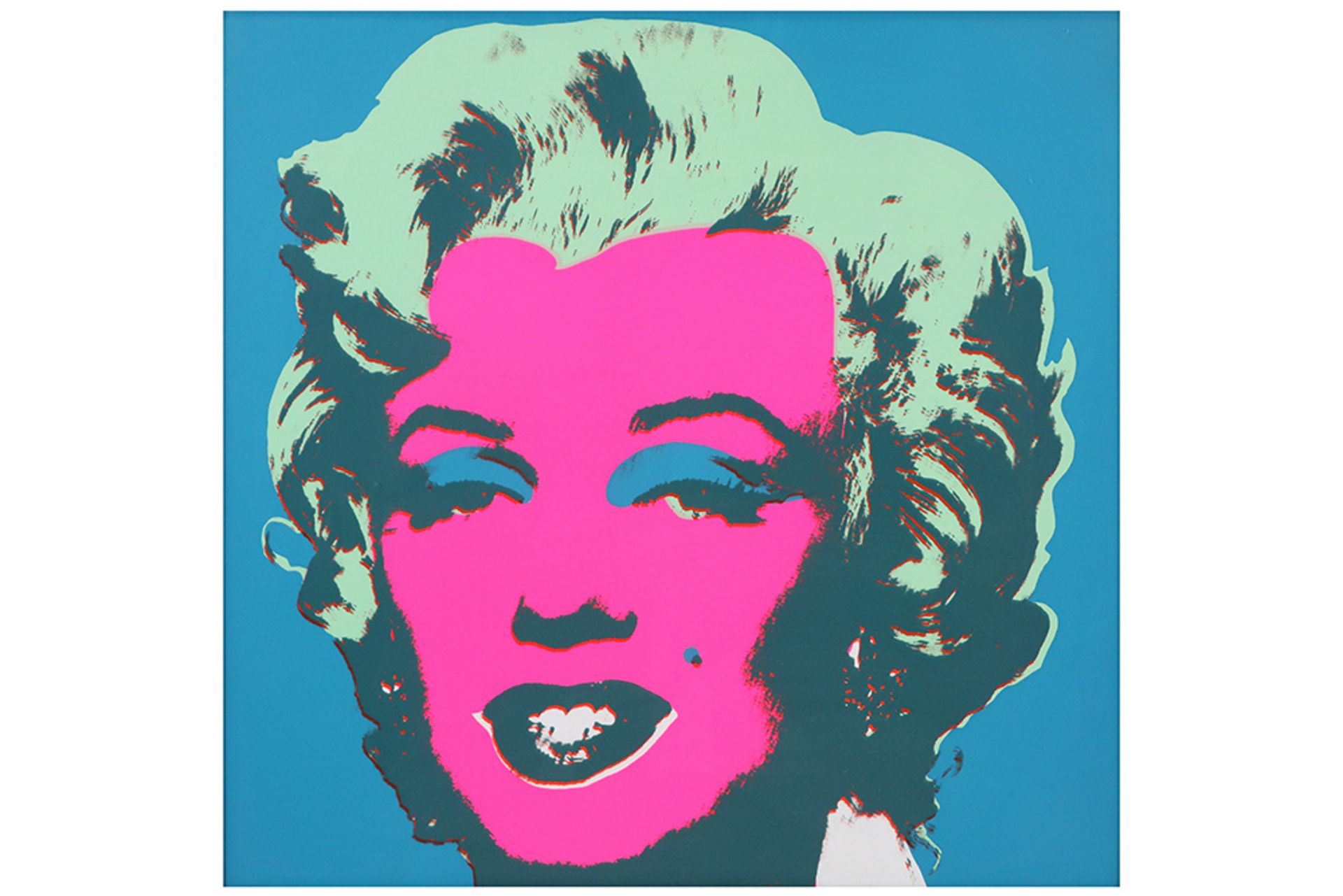 Sunday B Morning edition of Andy Warhol's "Marilyn" || WARHOL ANDY (1930 - 1987) Sunday B Morning